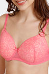 Zivame Beautiful Basics Padded Non Wired 3/4Th Coverage Backless Bra - Pink Lemonade — thumbnail 5
